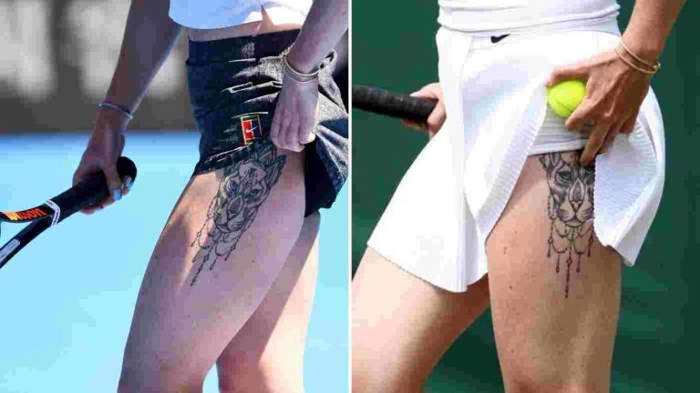 Elina Svitolina Tattoo