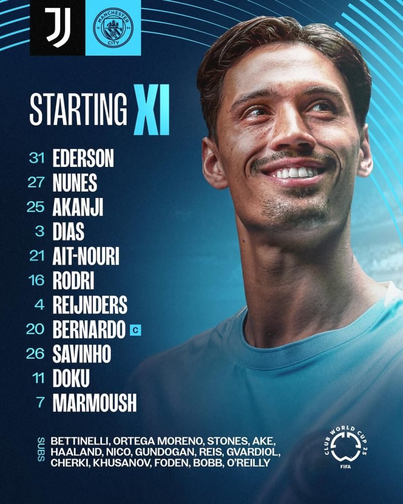 Juventus vs Manchester City