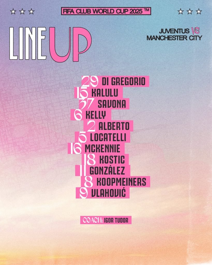 Juventus vs Manchester City