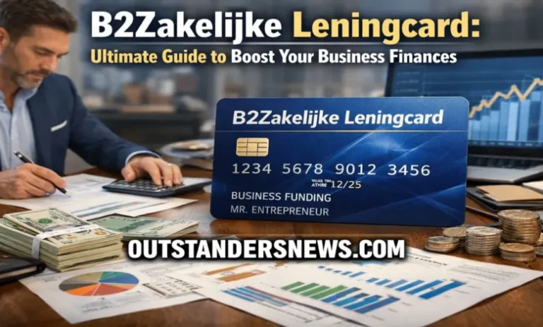 Flexible Business Financing with the B2Business Lening Card